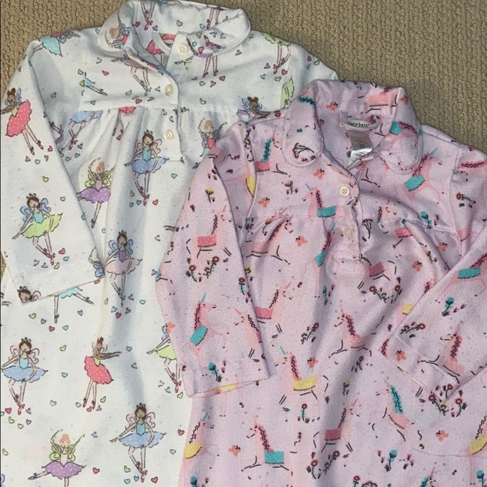 Pottery Barn Kids Girls Nightgowns 3t pink